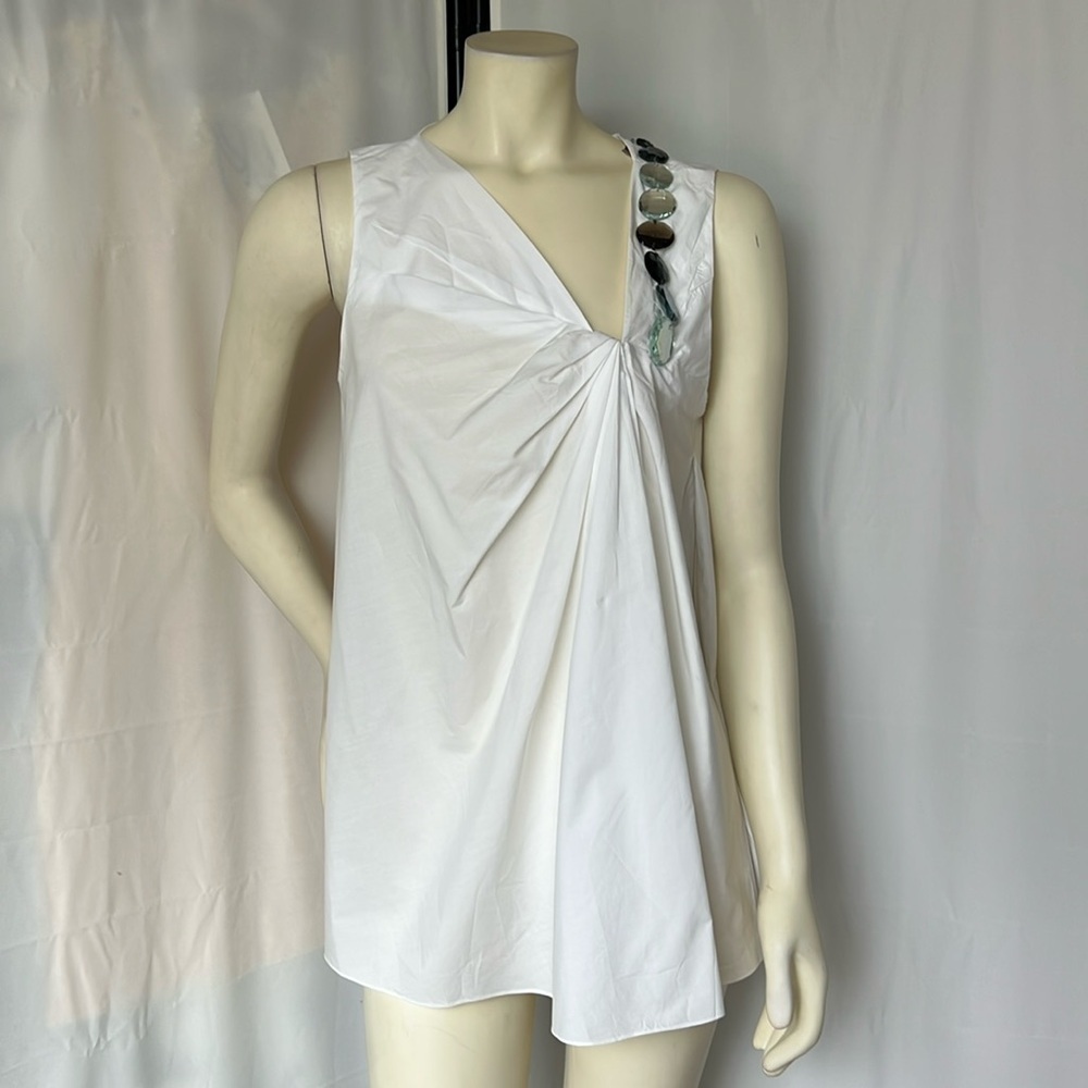 Vera Wang Collection Jeweled Bridal Event Blouse